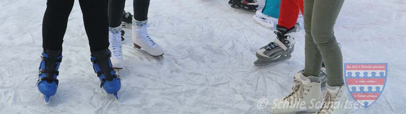 Wir freuen uns über die Spende von Schlittschuhen