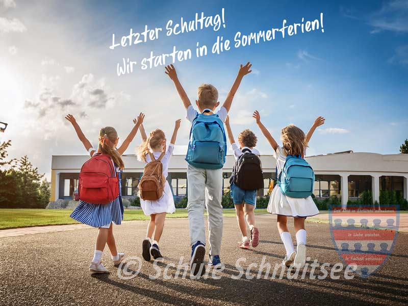 Wir freuen uns auf die Sommerferien!
